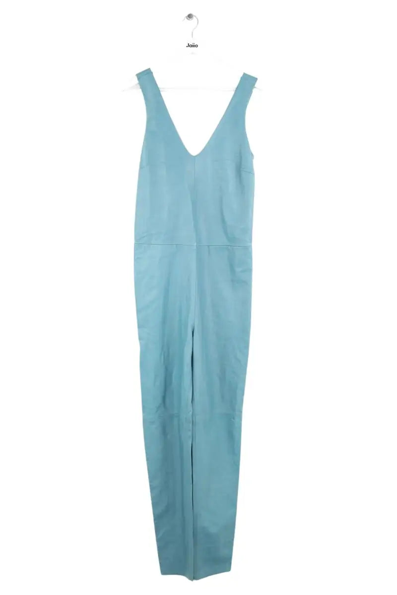 Combinaison Maison Ullens Bleu en Cuir, taille M - Seconde Main