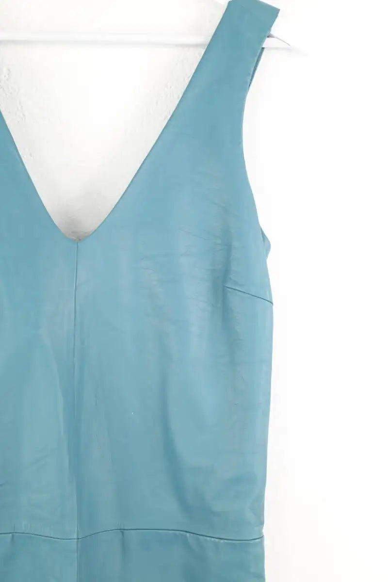 Combinaison Maison Ullens Bleu en Cuir