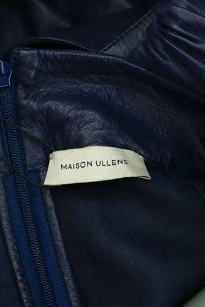 Combinaison Maison Ullens Marine en Cuir
