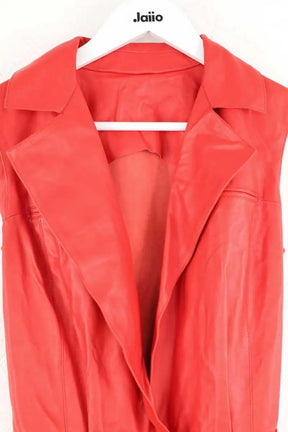 Combinaison Maison Ullens Rouge en Cuir