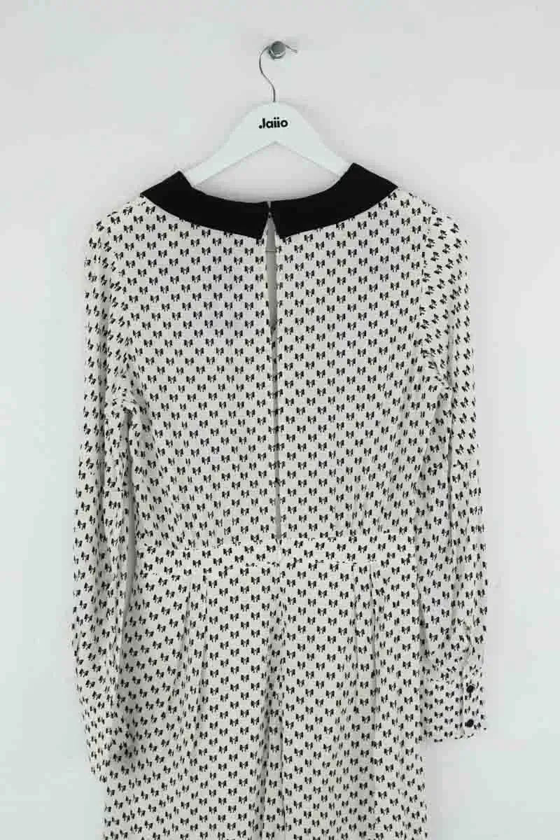 Combinaison Maje Blanc en Viscose