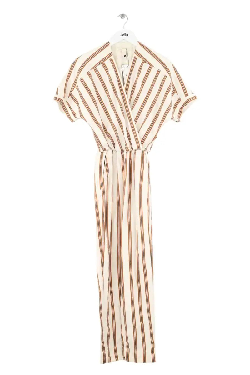 Combinaison Maje Ecru en Synthétique, taille XS - Seconde Main