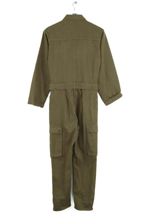 Combinaison Maje Kaki en Coton