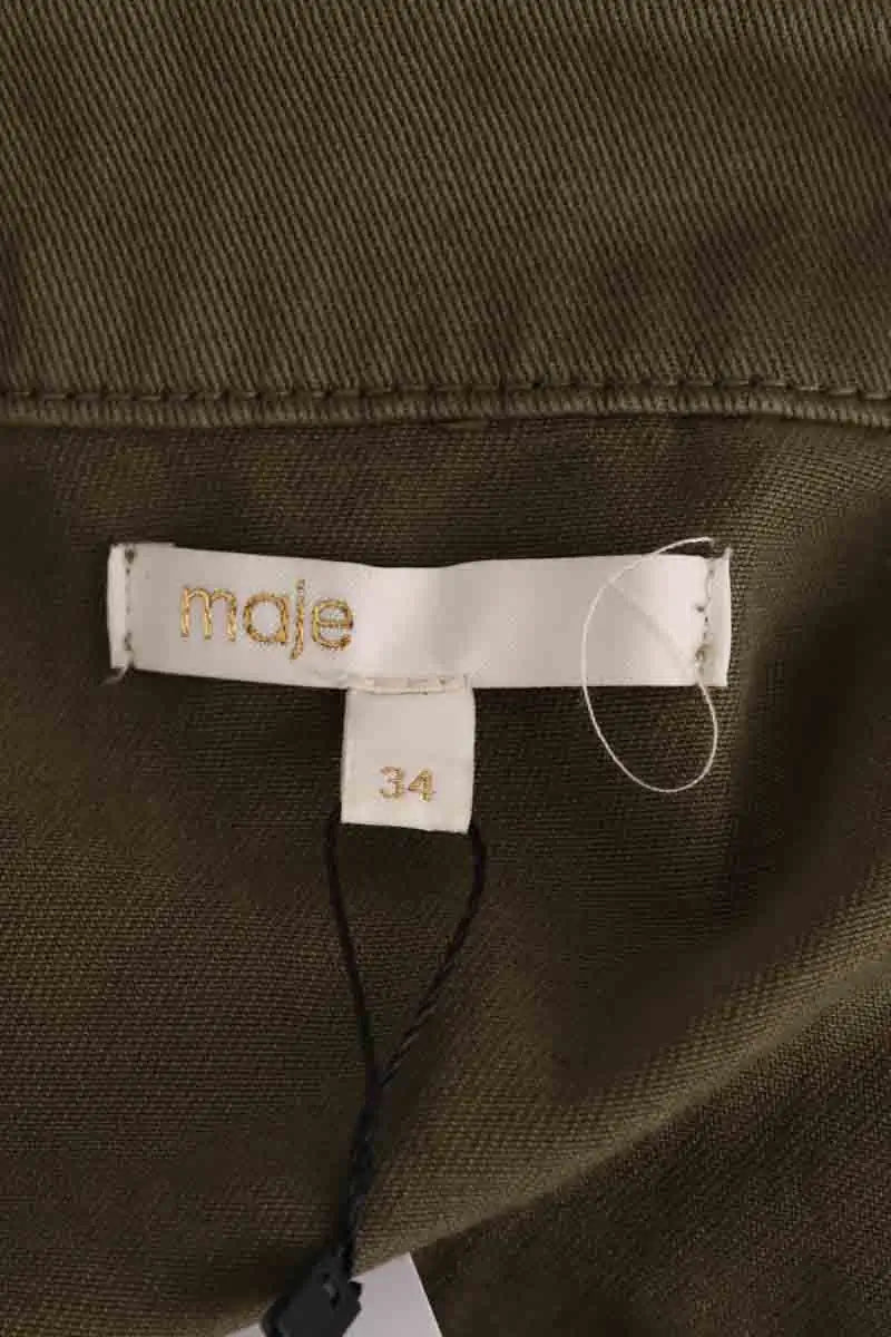 Combinaison Maje Kaki en Coton