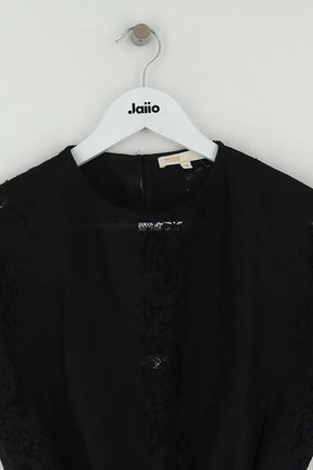 Combinaison Maje Noir en Coton