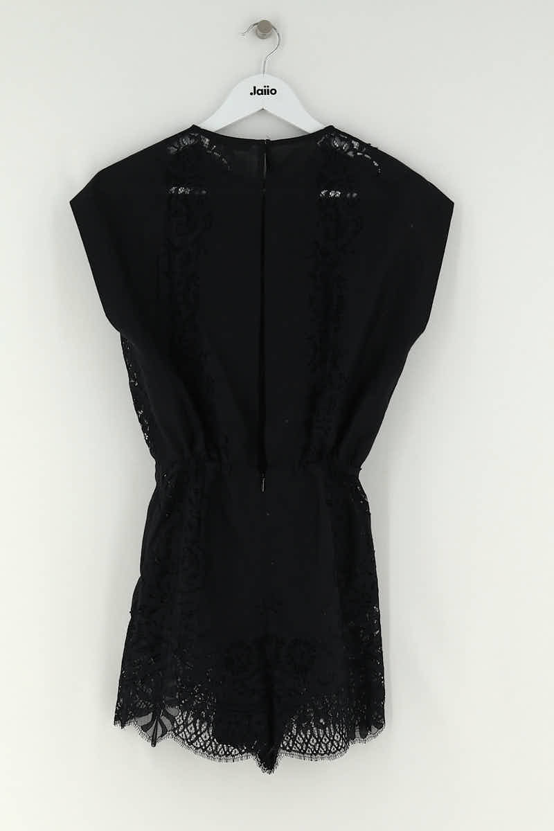 Combinaison Maje Noir en Coton