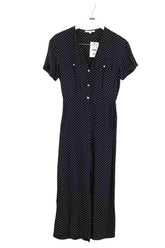 Combinaison Maje Noir en Synthétique, taille S - Seconde Main