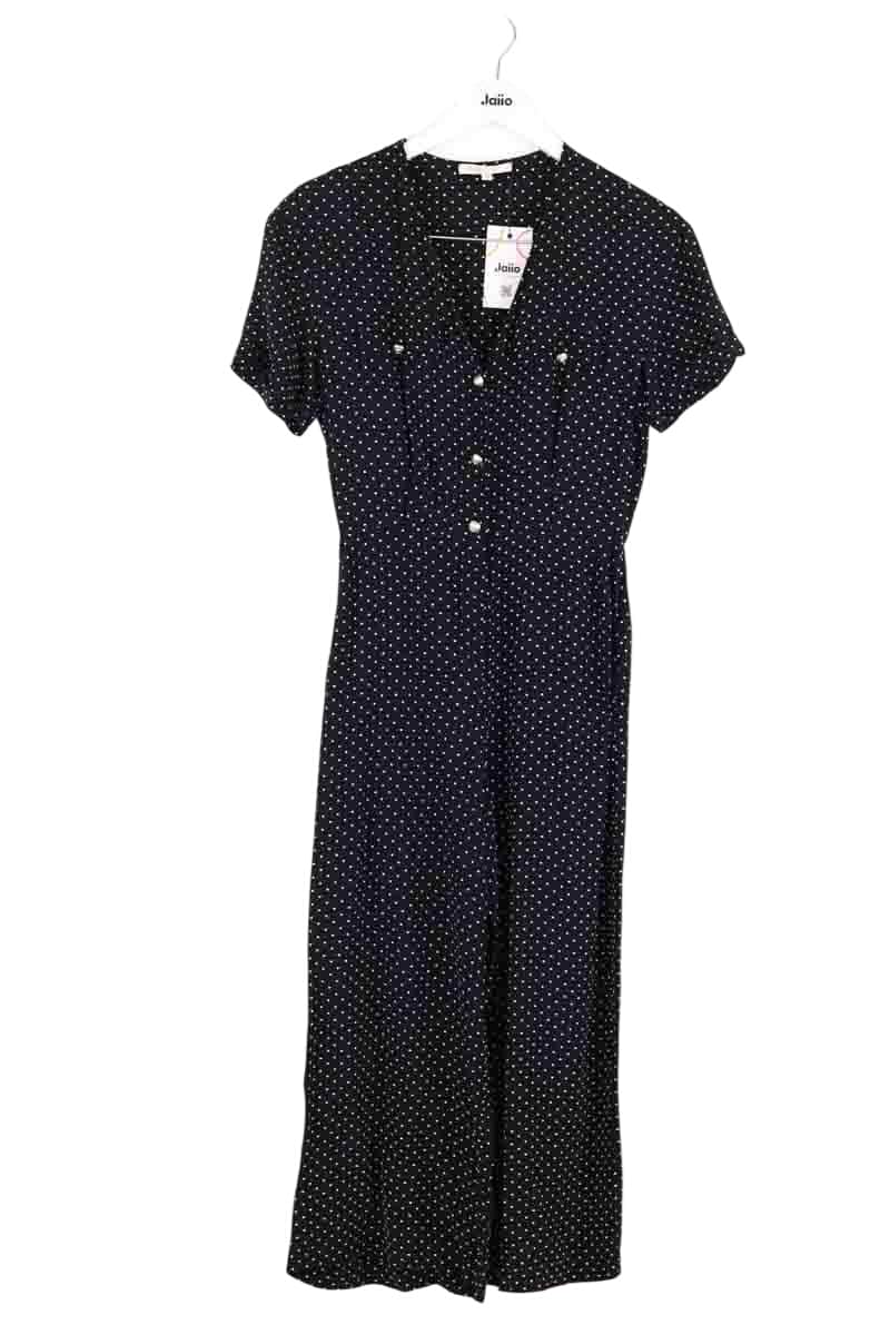 Combinaison Maje Noir en Synthétique, taille S - Seconde Main