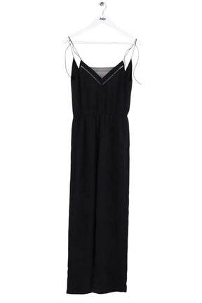 Combinaison Maje Noir en Synthétique, taille XS - Seconde Main