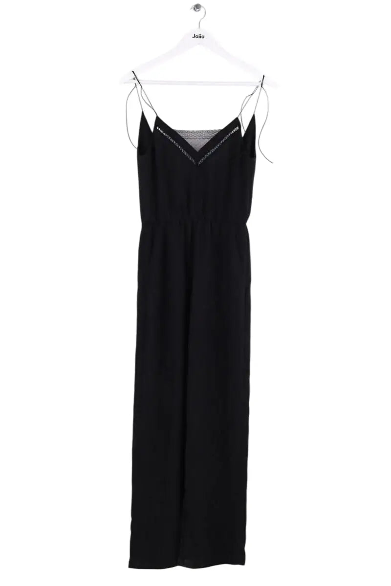 Combinaison Maje Noir en Synthétique, taille XS - Seconde Main