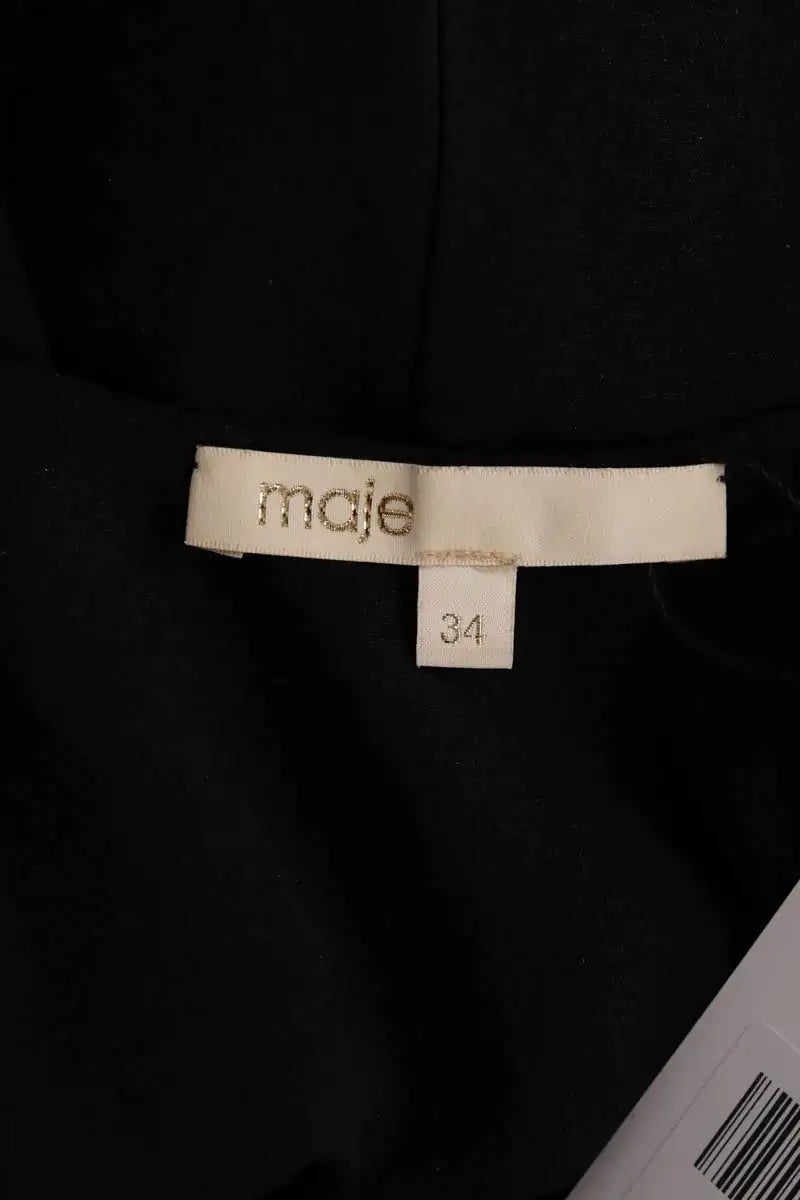 Combinaison Maje Noir en Synthétique