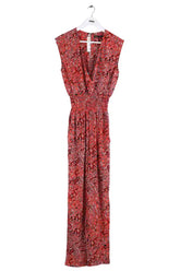 Combinaison Maje Rouge en Synthétique, taille S - Seconde Main