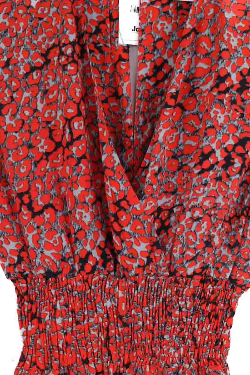 Combinaison Maje Rouge en Synthétique