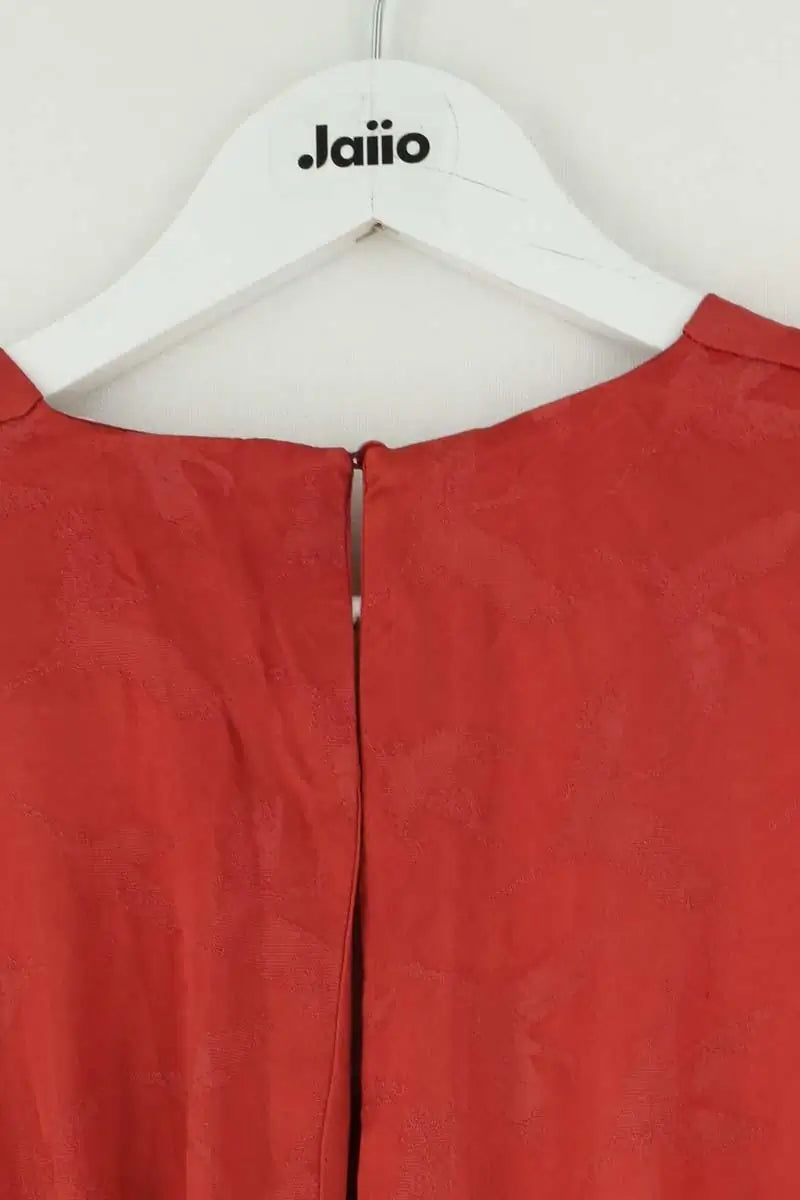 Combinaison Maje Rouge en Viscose