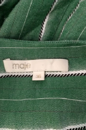 Combinaison Maje Vert en Viscose