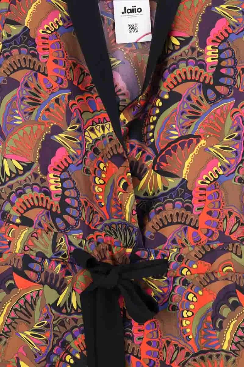 Combinaison Momoni Multicolore en Soie