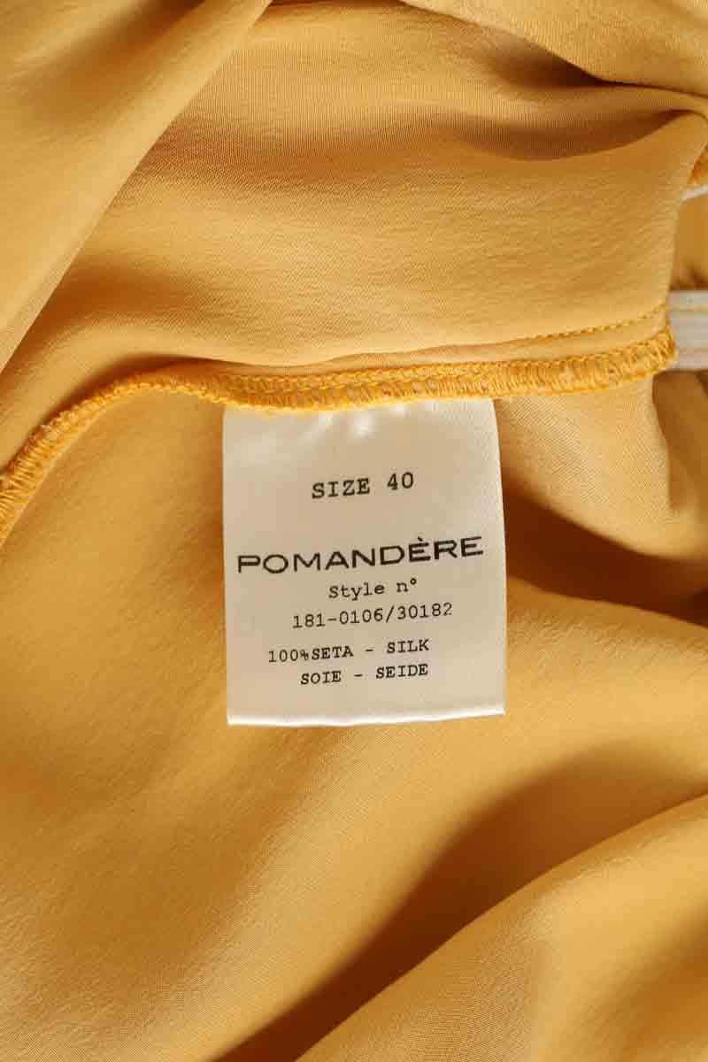 Combinaison Pomandère Jaune en Soie