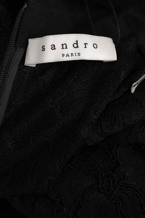 Combinaison Sandro Noir en Polyester