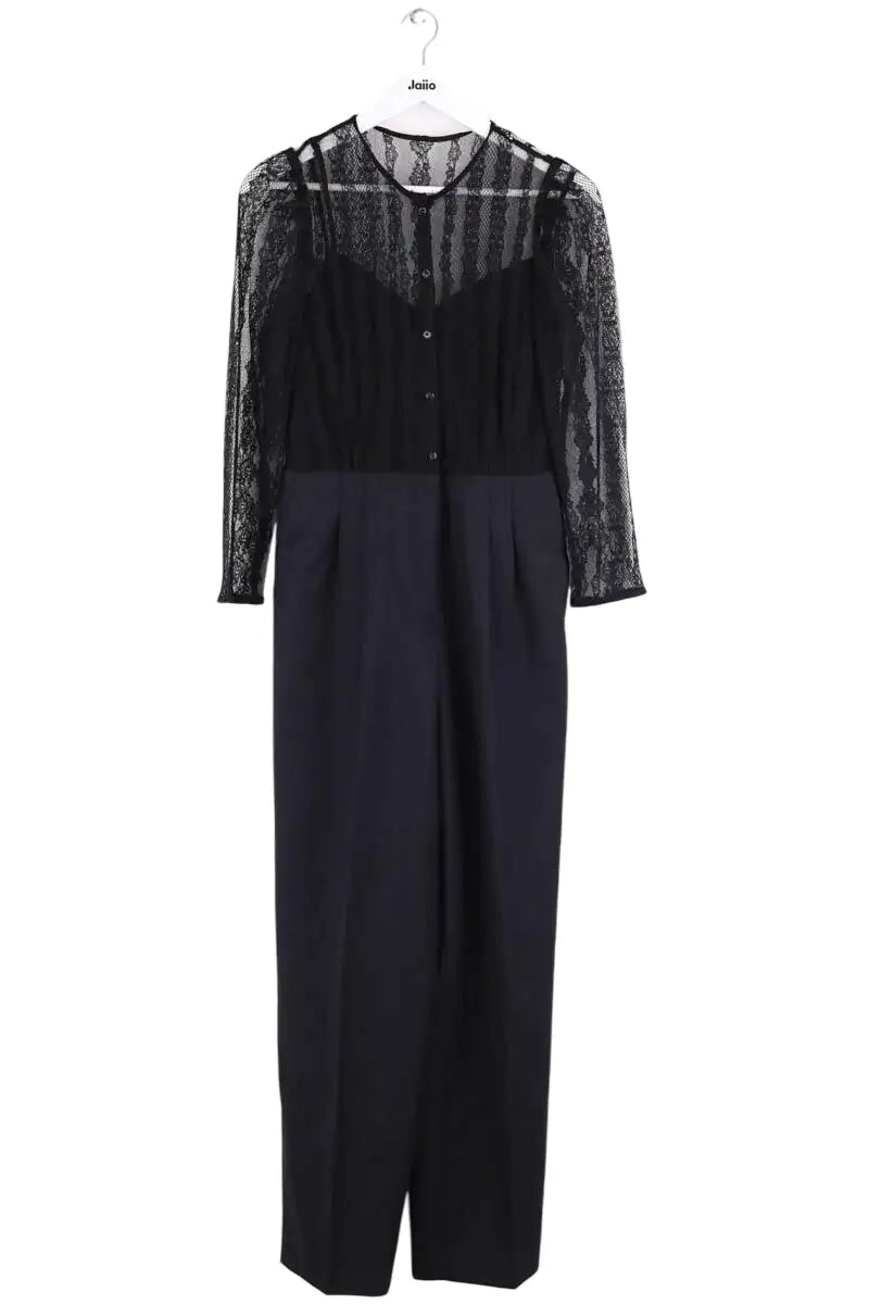 Combinaison Sandro Noir en Synthétique, taille M - Seconde Main