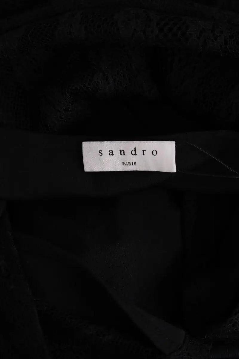Combinaison Sandro Noir en Synthétique