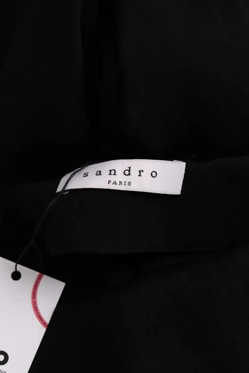 Combinaison Sandro Noir en Synthétique