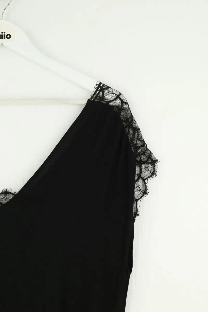 Combinaison Sandro Noir en Viscose