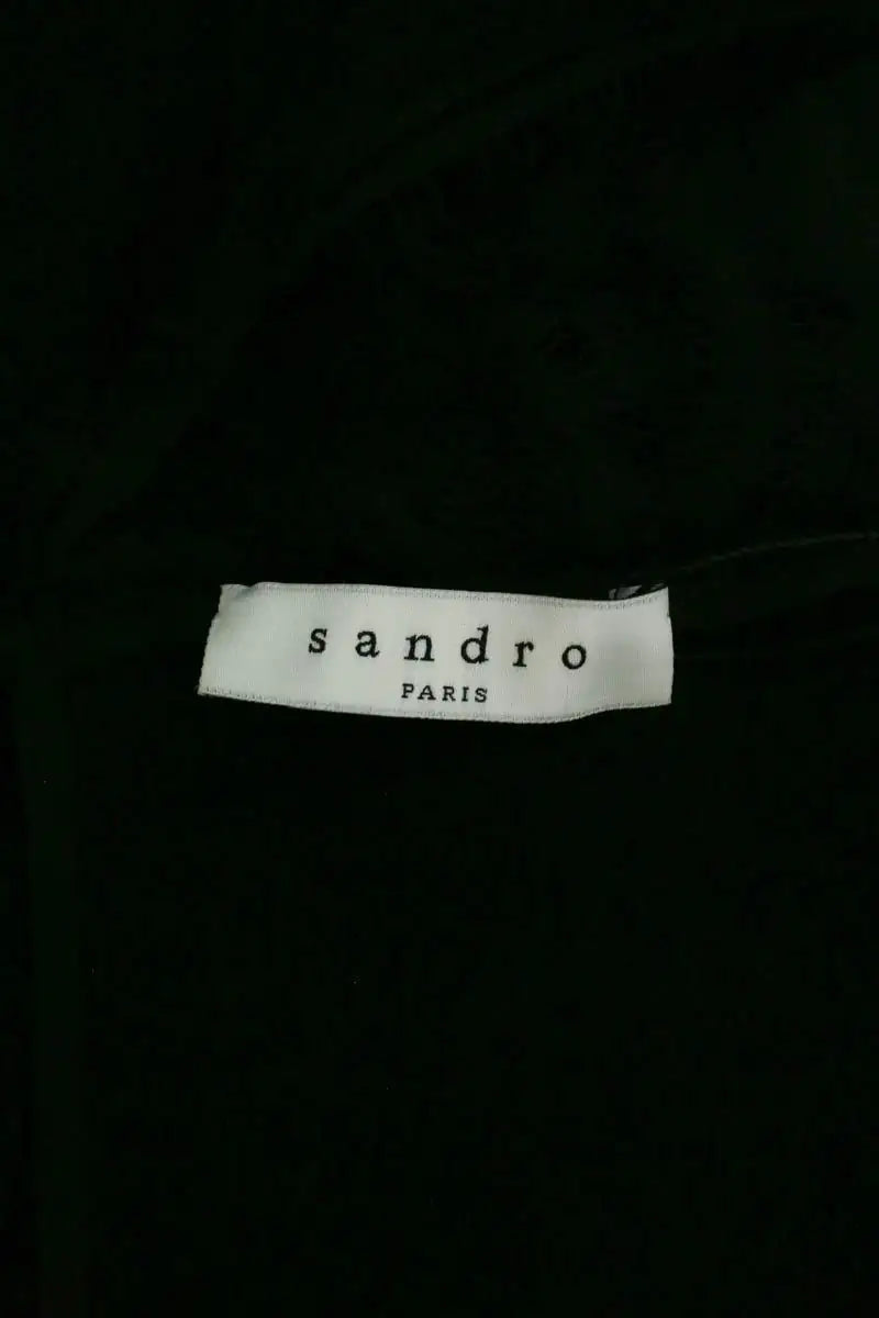 Combinaison Sandro Noir en Viscose