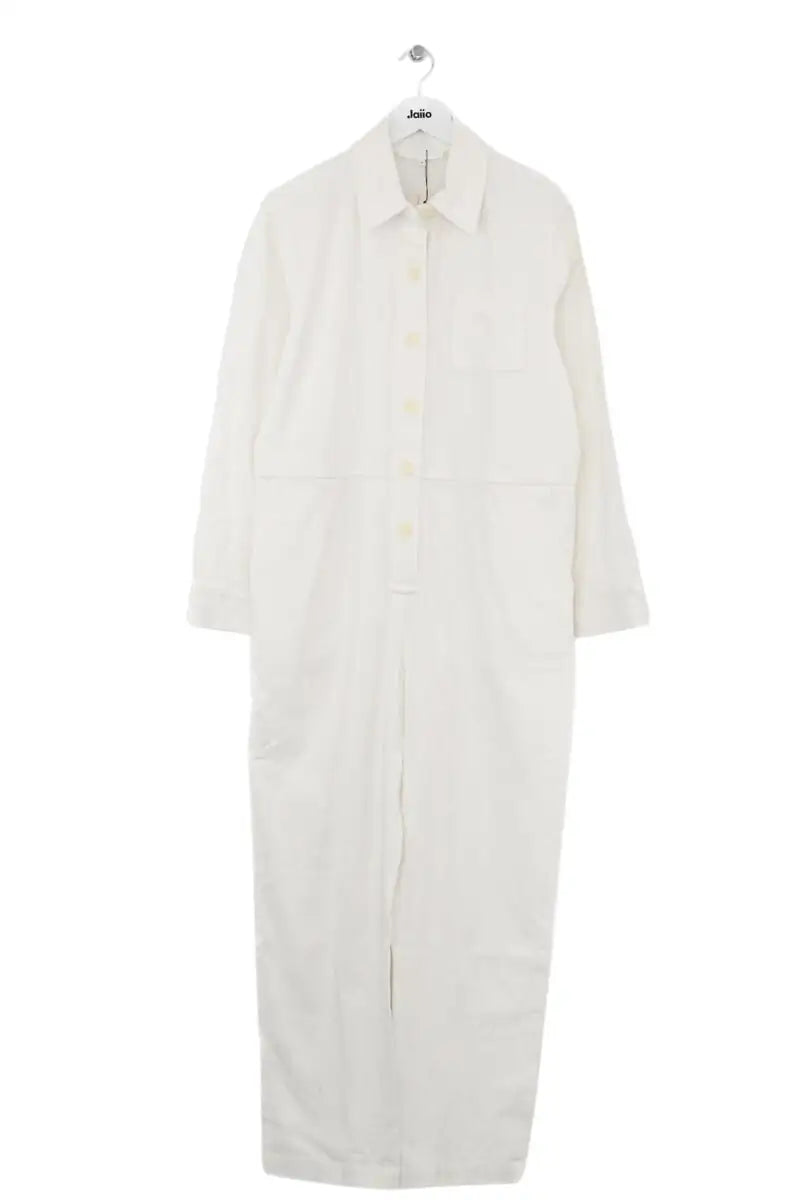 Combinaison Septem Paris Blanc en Coton, taille L - Seconde Main