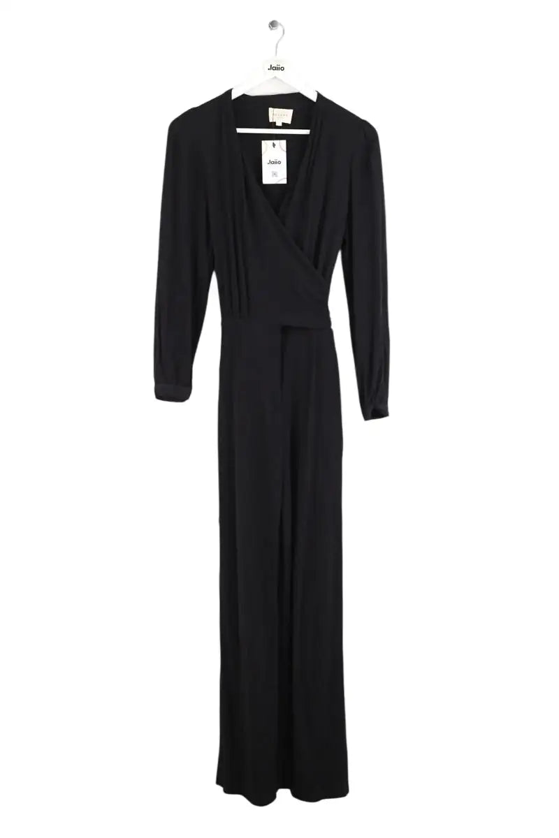 Combinaison Sézane Noir en Viscose, taille S - Seconde Main