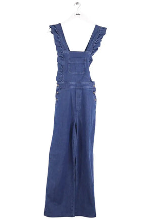 Combinaison Sézane Rosario denim Bleu en Coton, taille S - Seconde Main