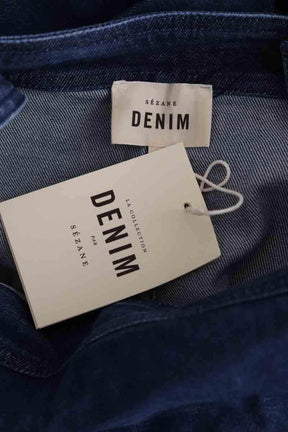 Combinaison Sézane Rosario denim Bleu en Coton