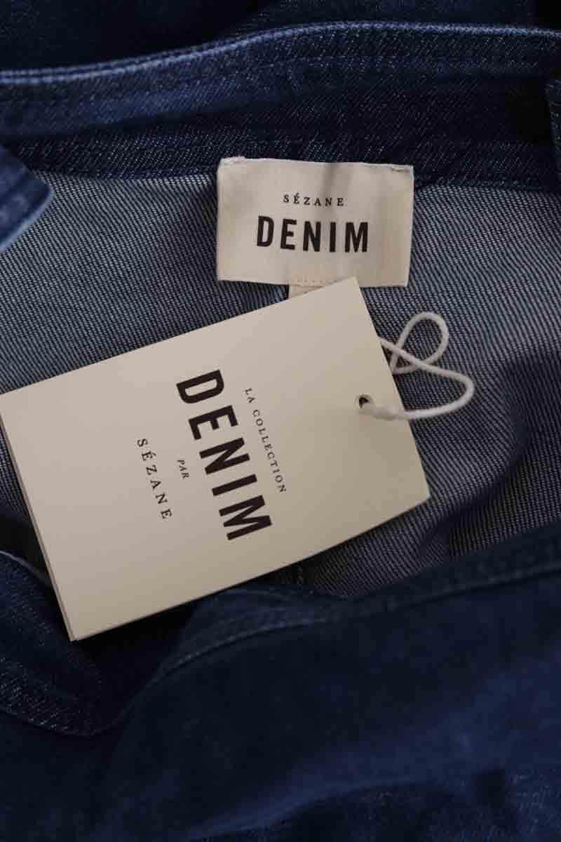 Combinaison Sézane Rosario denim Bleu en Coton