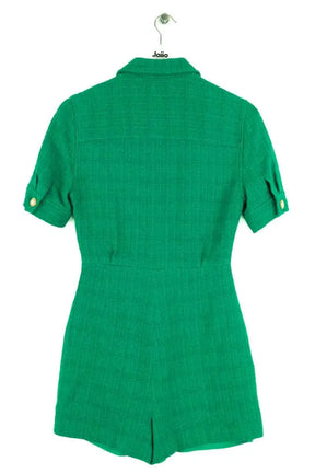 Combinaison Short  Sandro Vert en Synthétique