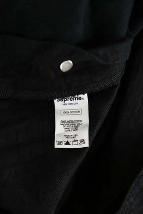 Combinaison Supreme Noir en Coton
