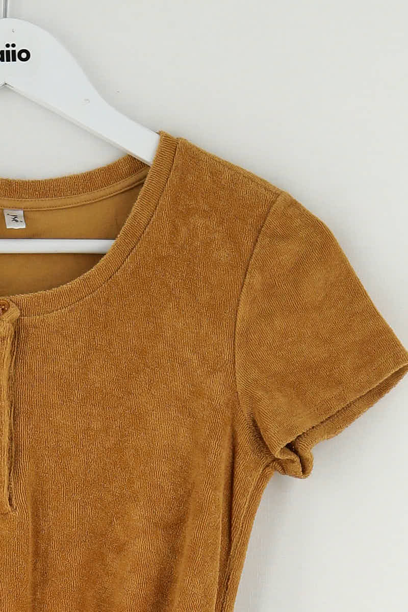 Combinaison Ysé Marron en Coton