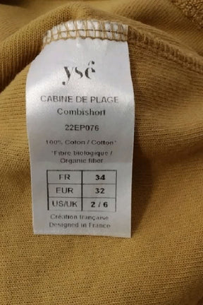 Combinaison Ysé Marron en Coton