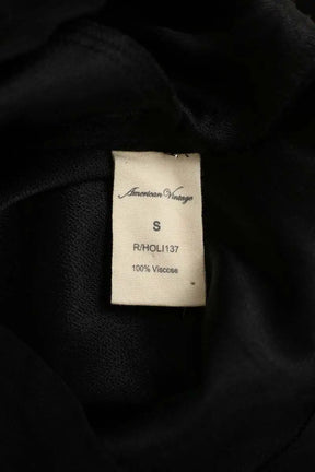 Combishort American Vintage Noir en Viscose