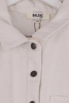 Combishort Balzac Blanc en Coton