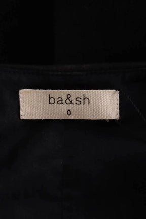 Combishort Ba&Sh Kesiah Noir en Synthétique