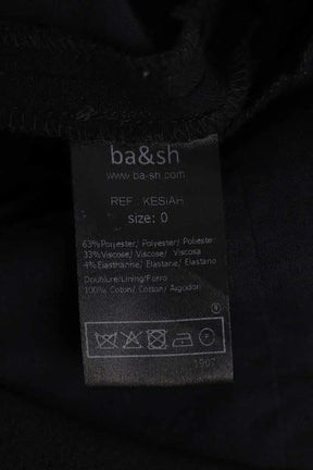 Combishort Ba&Sh Kesiah Noir en Synthétique