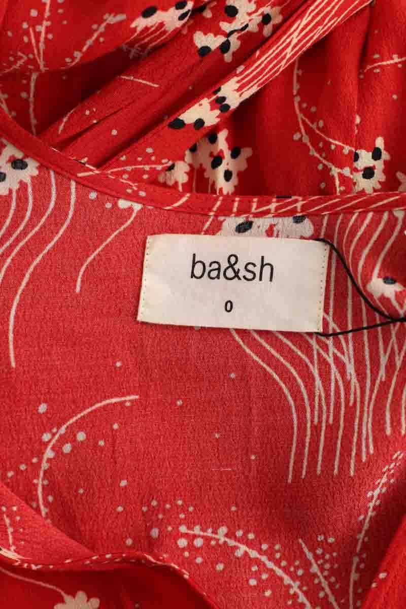 Combishort Bash Rouge en Viscose