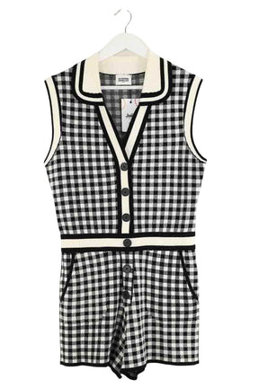 Combishort Claudie Pierlot Noir en Viscose, taille L - Seconde Main