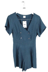 Combishort Des Petits Hauts Vert en Synthétique, taille XS - Seconde Main