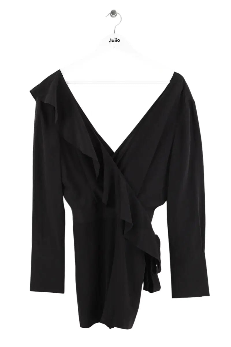 Combishort Diane Von Furstenberg Noir en Soie, taille S - Seconde Main