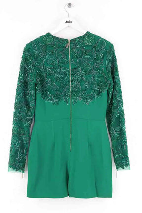 Combishort Elie Saab Vert en Viscose