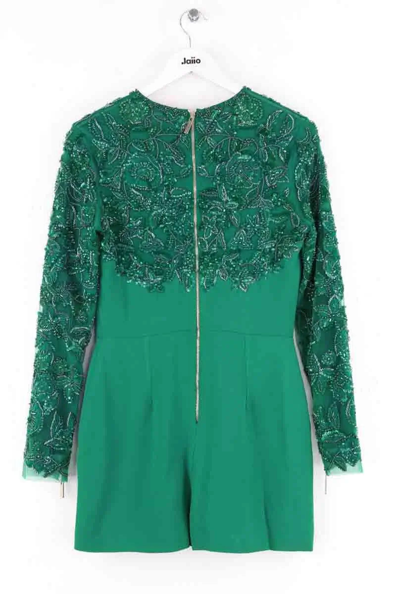 Combishort Elie Saab Vert en Viscose