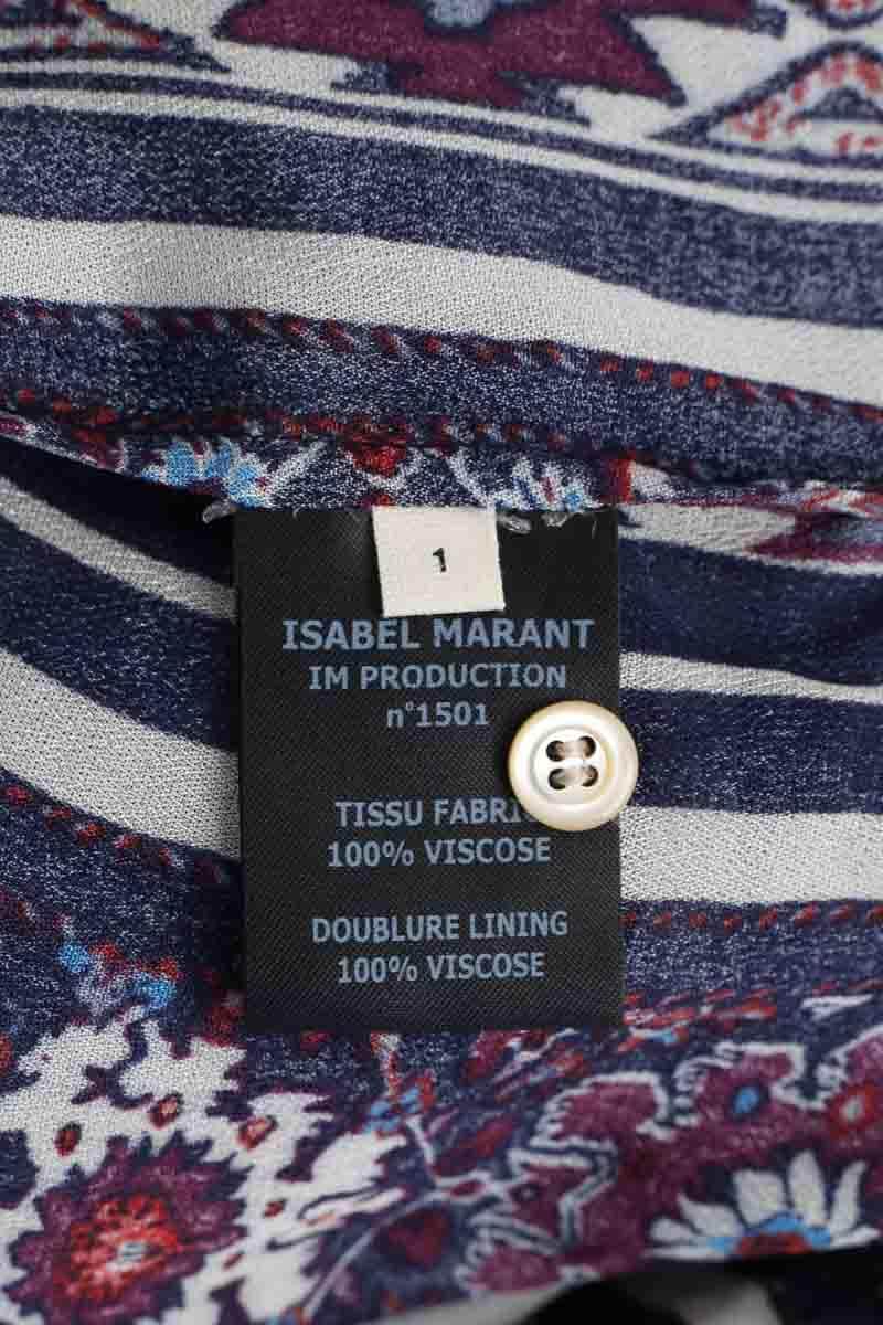 Combishort Isabel Marant Étoile Bleu en Viscose