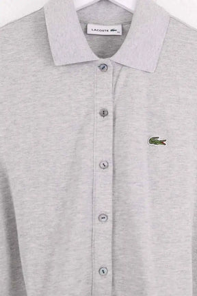 Combishort Lacoste Gris en Coton