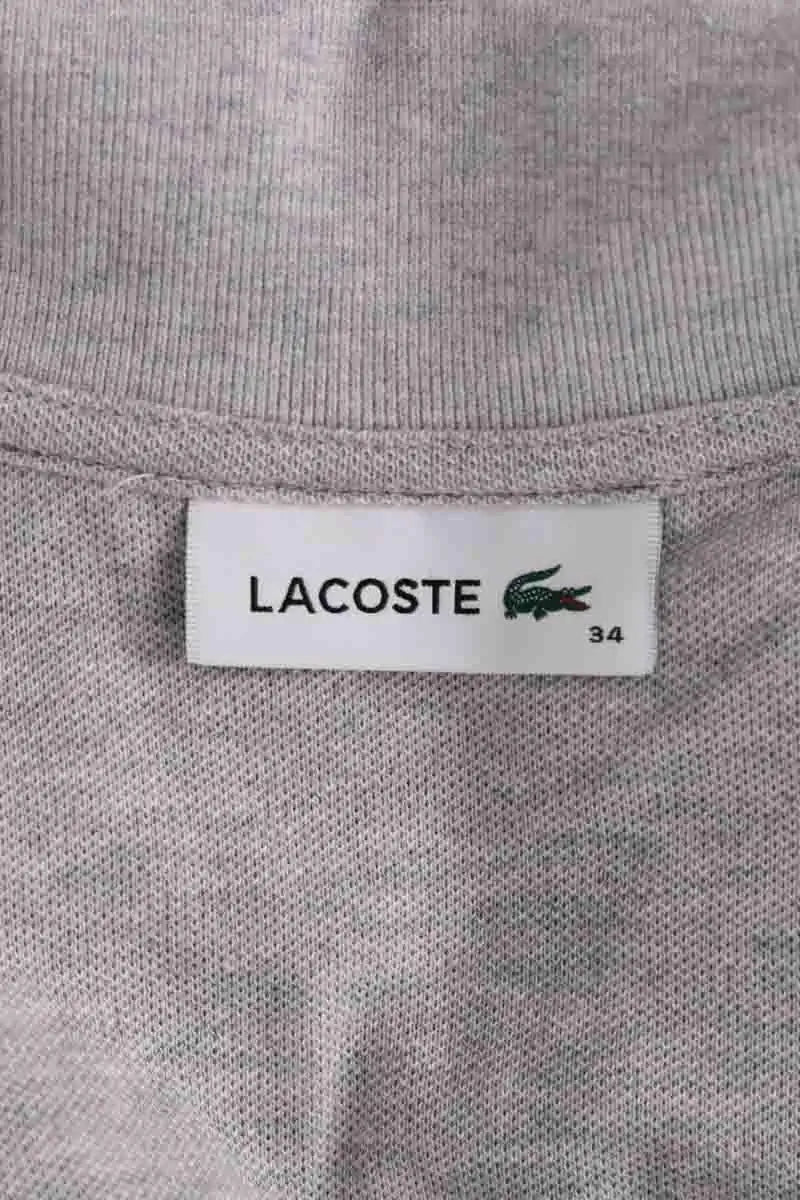 Combishort Lacoste Gris en Coton