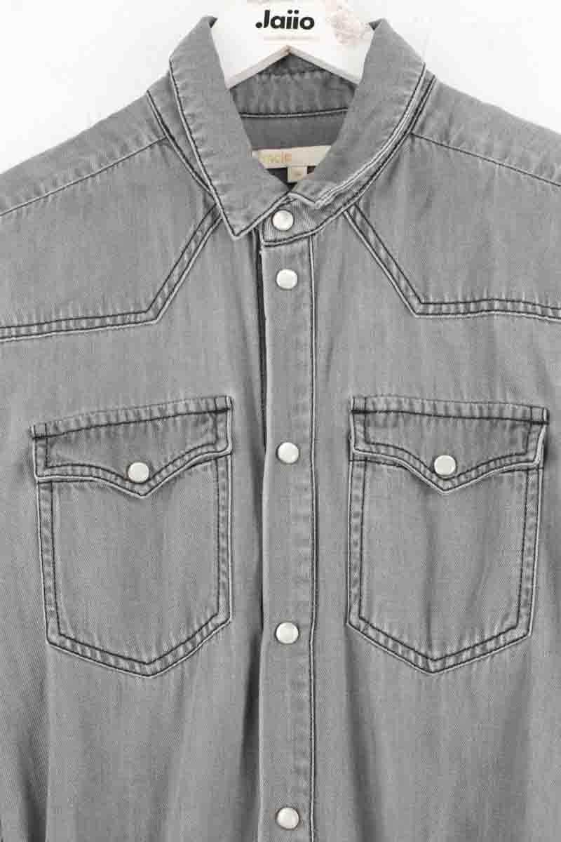Combishort Maje Gris en Coton